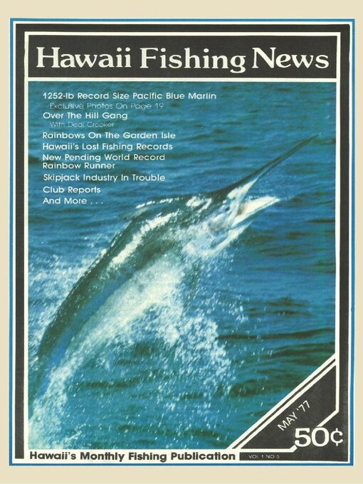 Title details for Hawaii Fishing News by Hawaii Fishing News, LLC - Available